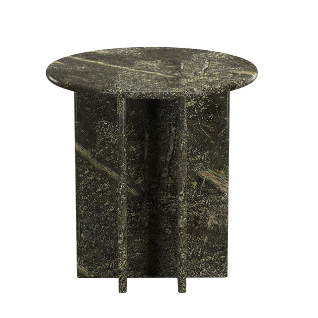 PASAR ROUND GREEN MARBLE SIDE TABLE — Descargar