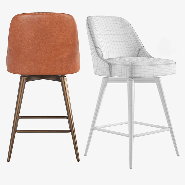 West Elm Mid-Century Counter Stool — Скачать