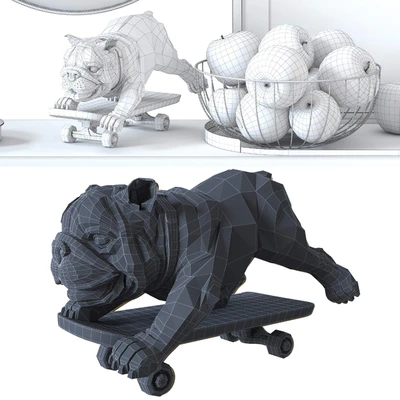 Skating Dog and the BoConcept decor set — Ver 2
