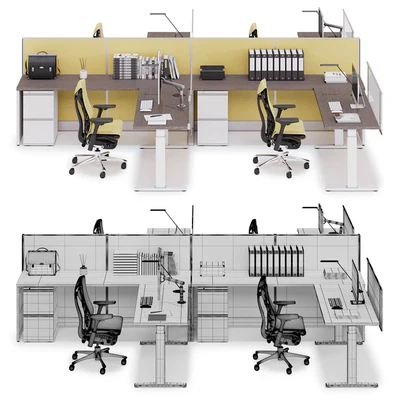 Herman Miller Action Office System (v7) — Ver 2
