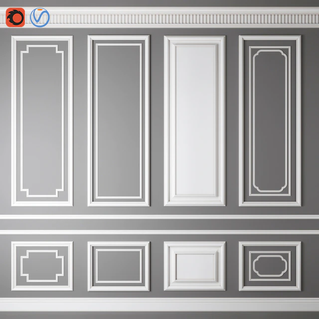 Decorative molding 09 — Download