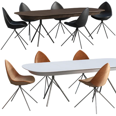 Dinning table BoConcept Ottawa+chair BoConcept Ottawa — Вид 1