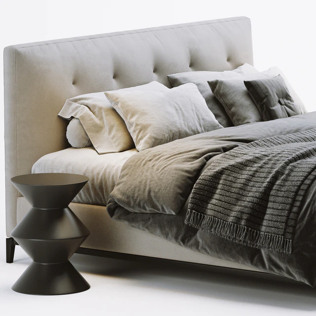 Minotti Andersen Quilt Bed — Descargar