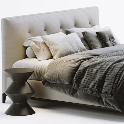 Minotti Andersen Quilt Bed — Ver 4