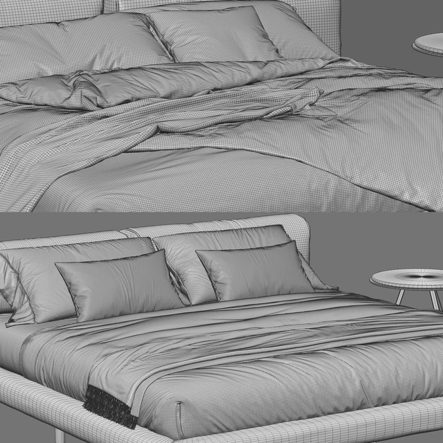 Living Divani Softwall Bed — Скачать