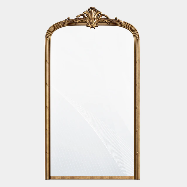 Scandinavian retro mount mirror — Скачать