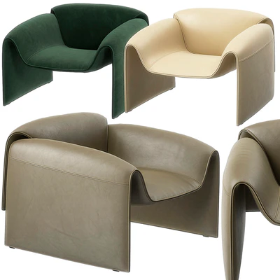 LE CLUB Armchair by Poliform — Ver 1