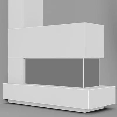 Fireplace modern 62 — Ver 4