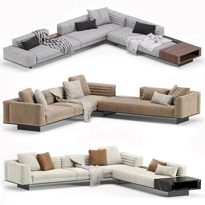 Minotti roger modular sofa — Ver 1