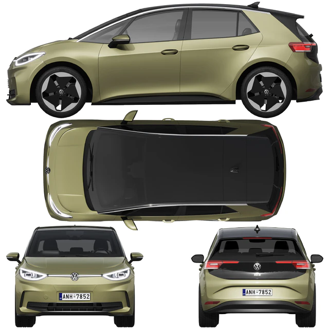 Volkswagen ID3 2024 — Descargar