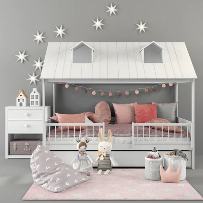 Bed LifeTime BEACHHOUSE HUTBED 01 — Ver 1