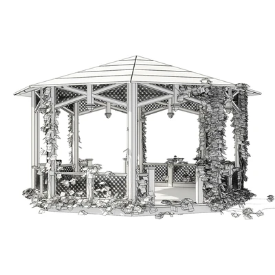 Octagonal Arbor — Ver 3