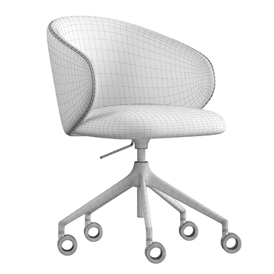 Connubia Tuka Sand / Matt Black Task Chair — Ver 7