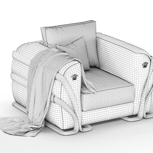Versace home Medusa armchair — Descargar