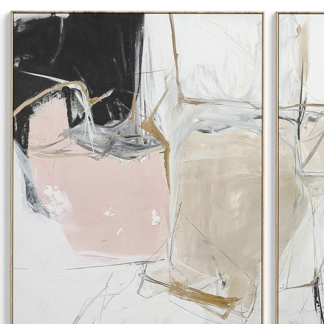 Large Abstract Neutral Wall Art C-378 — Скачать