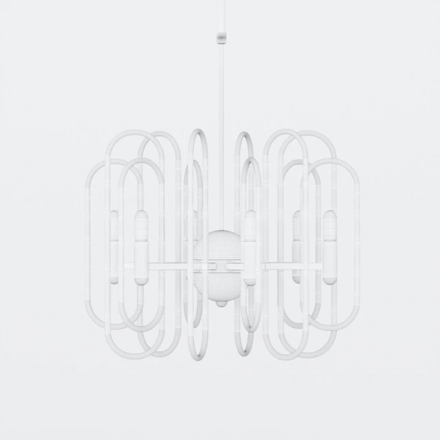 Gaetano Sciolari Brass Chandelier — Descargar