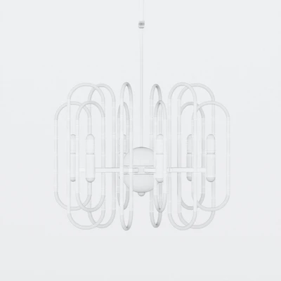 Gaetano Sciolari Brass Chandelier — Ver 3