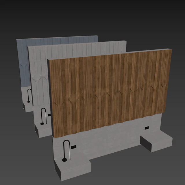 Decorative wall panel 006 — Скачать