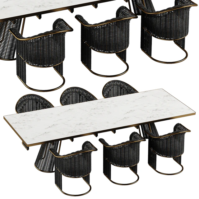 Rugiano Marina dining set — Скачать