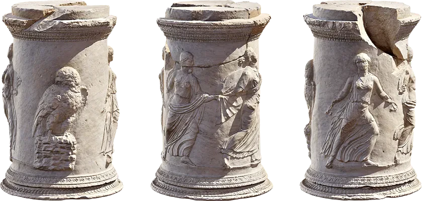 roman marble ornate plinth 003 — Скачать