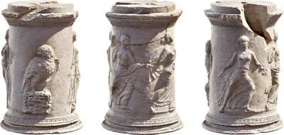 roman marble ornate plinth 003 — Скачать