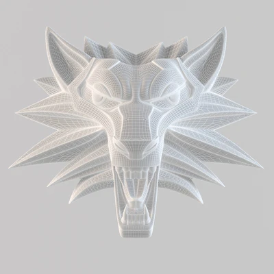 Medallion Witcher for 3D printer — Ver 5