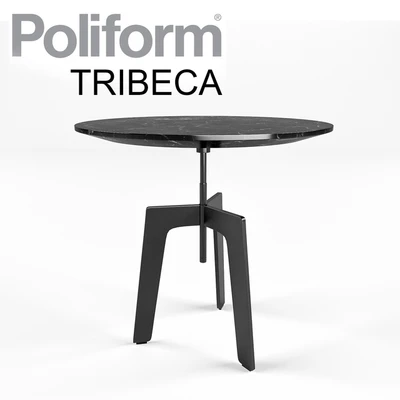 Poliform Tribeca Table Set x 3 — Ver 3