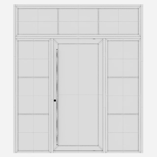 Aluminum door 207 — Descargar