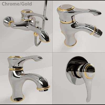Faucets Emmevi, collection of Tiffany. — Ver 2