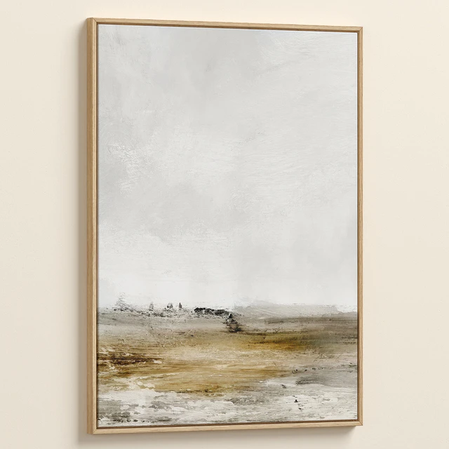 Accent Textured Abstract Neutral Wall Art C-1056 — Скачать