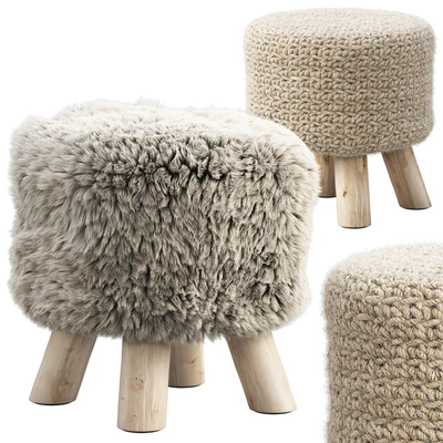 Joybird Yoli pouf (2 options) — Вид 1