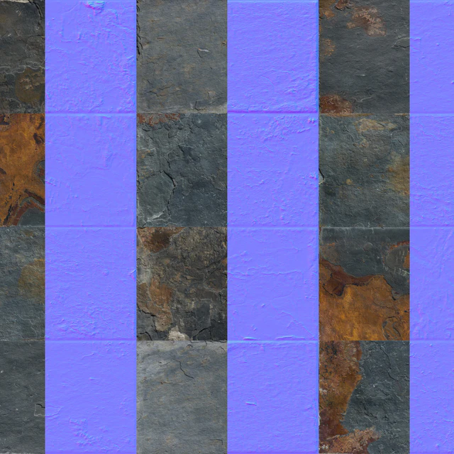 Slate. 6 textures — Descargar