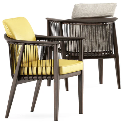 VIOLA CHAIR by Poltrona Frau and PALAIS ROYAL by ASPLUND — Ver 5