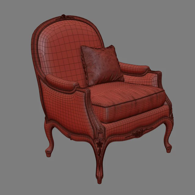 SALDA Arredamenti Armchair art. 7852 — Descargar