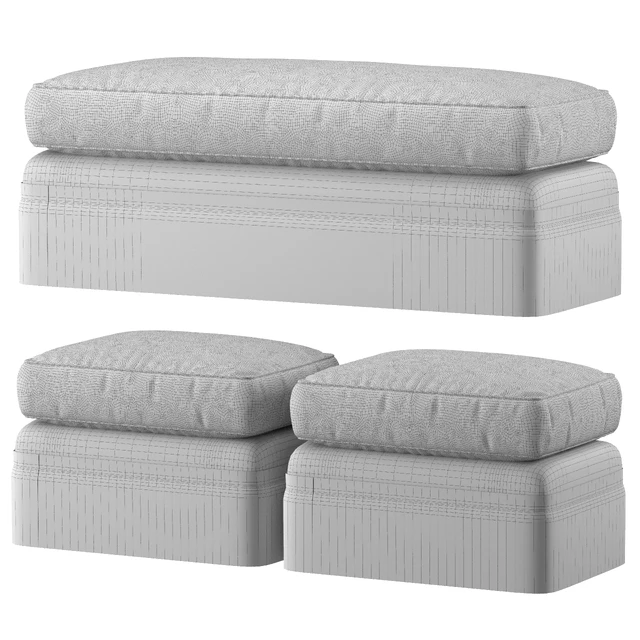 baker furniture yves ottoman — Download