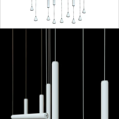 Pendant lamp BROKIS PURO WHITE — Вид 3
