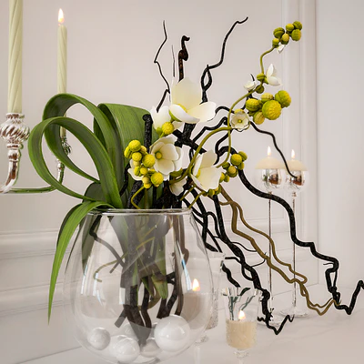 decorative set with branches — Ver 2