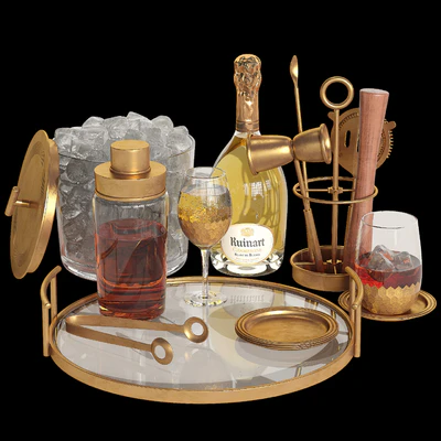 Potterybarn gold bar accessories — Ver 1