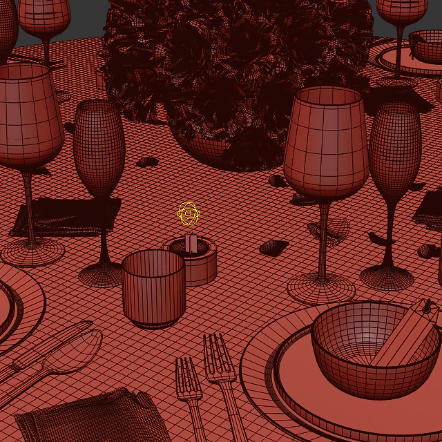 Сервировка стола / Table setting 11 — Скачать