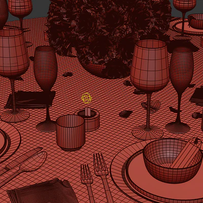 Сервировка стола / Table setting 11 — Вид 2