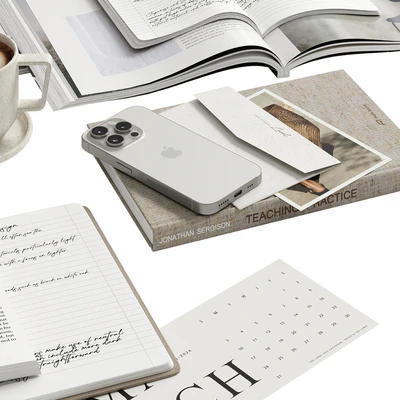White decor for the workplace — Ver 6