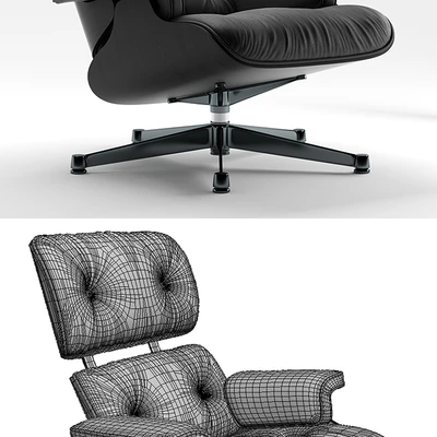 Кресло Vitra Lounge Chair — Вид 3
