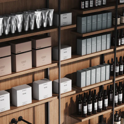 Cosmetic set wooden shelving — Вид 4