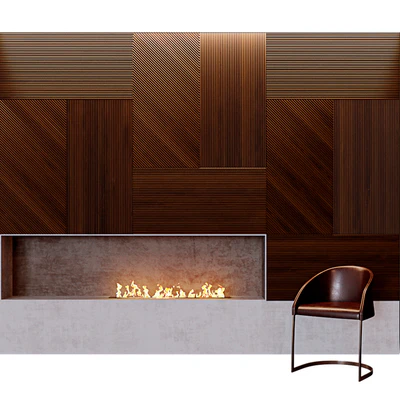 Fireplace design Emmemobili — Ver 1