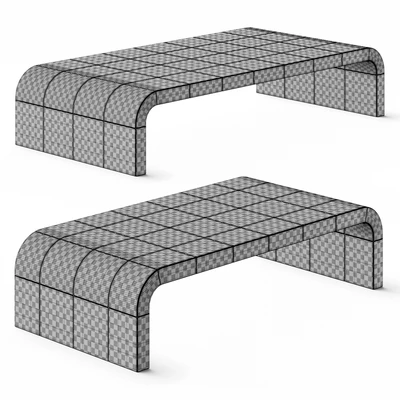 Restoration Hardware Lucien Parchment Coffee Tables — Ver 3