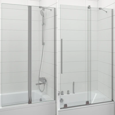 Bath screens and bathtubs Radaway and Ravak set 120 — Ver 5