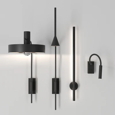 Wall lamps by galea home (A1227, A1151, A1273, A1274) — Ver 2