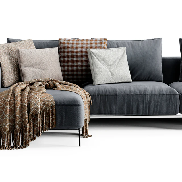 Flexform Ettore Chaise Longue Sofa 2 — Скачать