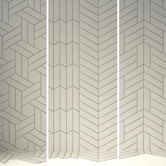 Плитка Equipe Chevron Wall SET — Скачать