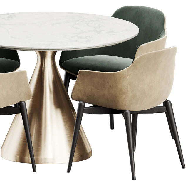 Marelli & West elm Silhouette dining set — Descargar